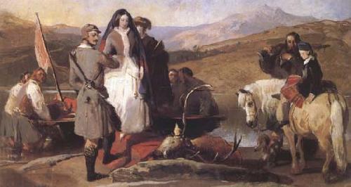 Sir Edwin Landseer Royal Sports on Hill and Loch (mk25